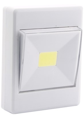Avide/ Přenosná nástěnná vypínačová lampa Entac 1W COB