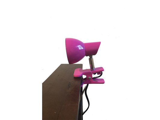 LED skřipcová stolní lampička Nipeko HC001 červená