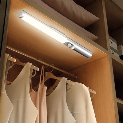 Solight/ LED osvětlení do skříní, 2,5W, 200lm, nabíjecí, PIR sensor, 31cm