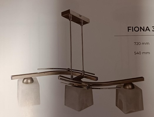 Lummax/ Lustr FIONA 3L/ chrom 