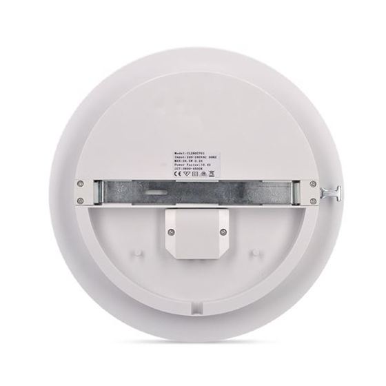 Solight /LED venkovní osvětlení, přisazené, kulaté, IP54, 24W, 1920lm, 4000K, 28cm