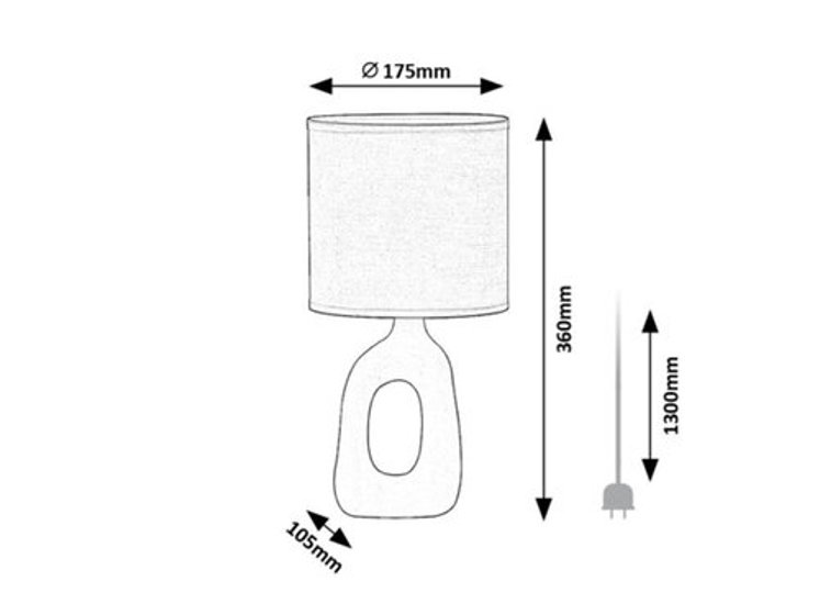 Rabalux/ Lampička 74071 Sylira  zelená