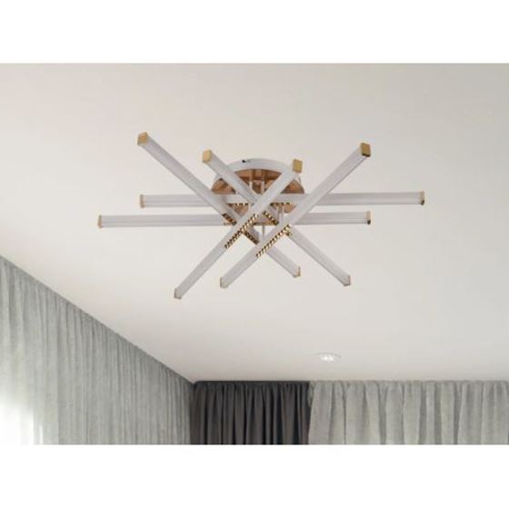 Nedes/ LED stropní svítidlo s dálkovým ovladačem 90W - J7312/W