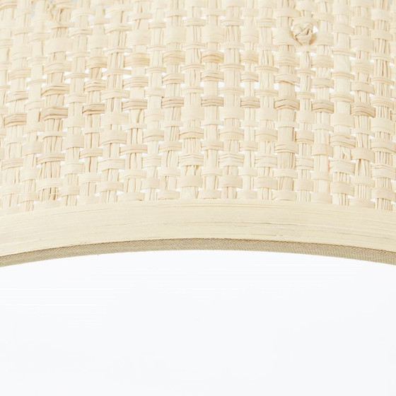 Brilliant/ Koupelnové LED svítidlo ZOE CCT ratan + dřevo