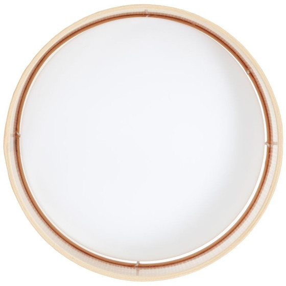 Brilliant/ Koupelnové LED svítidlo ZOE CCT ratan + dřevo