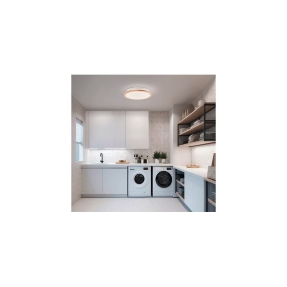 Brilliant/ Koupelnové LED svítidlo FARICA STARRY WOOD IP44