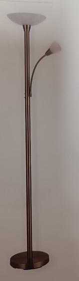 Lummax/ Stojací led lampa antika LADA  E27/ E14