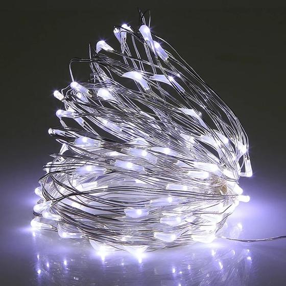 Cortina /LED VÁNOČNÍ ŘETĚZ 20 DRÁT. SLZY NA BATERIE 4/19/NIK/CW