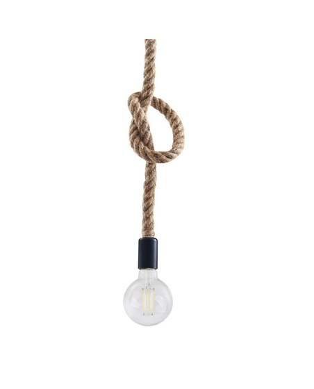 Sanico/  Goldlux E27 béžové lanové závěsné stropní svítidlo