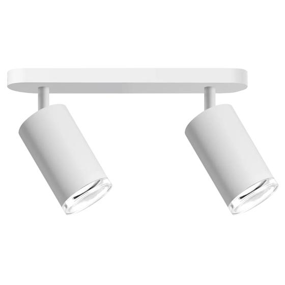 GoldLux/ Nástěnné a stropní bodové svítidlo 2x GU10 White IP44 TURYN Sanico