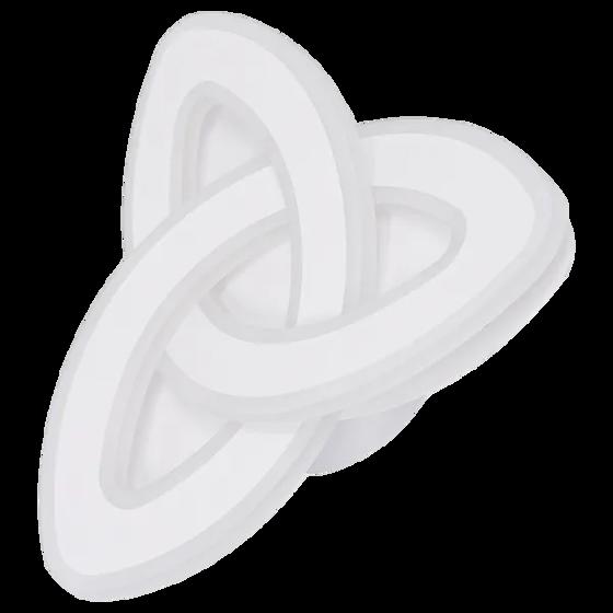 Avide/ Stropní LED svítidlo  Hailey design 60W s RF dálkovým ovládáním, 3750lm, IP20, D40x6,5cm