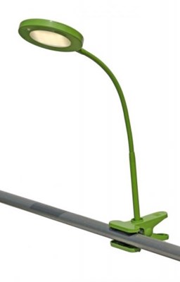 ARGUSLIGHT 1008-ZN /LED klip lampa  zelená 6W IP20 